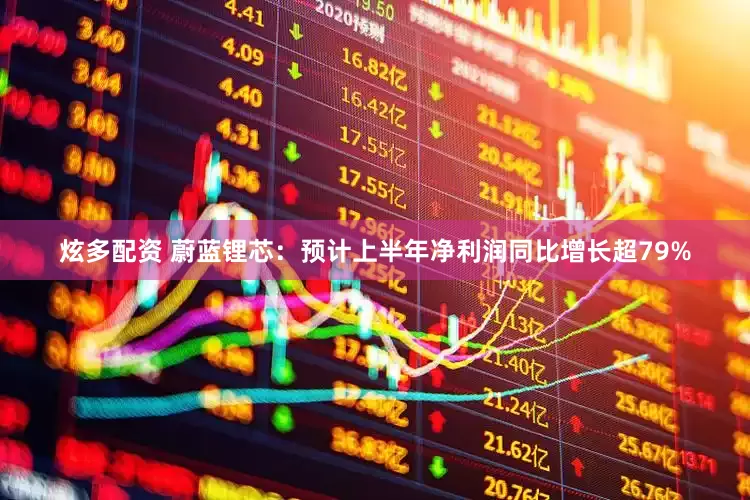 炫多配资 蔚蓝锂芯：预计上半年净利润同比增长超79%